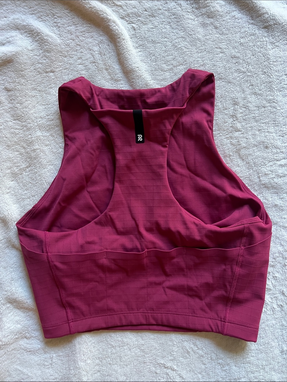 Bandit Gridlock™ Zip Front Race Crop - Berry - Size Small - Picture 2 of 4